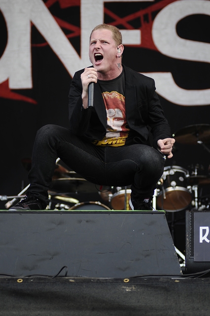 Stone Sour bei Rock Am Ring 2010. – Corey Taylor