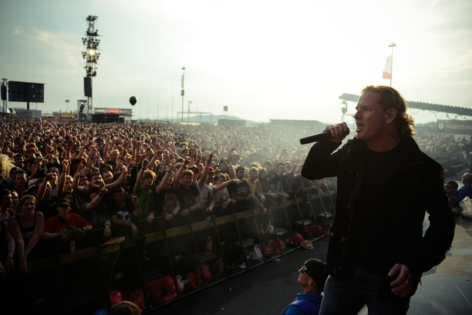 Mittlerweile beinahe Dauergäste bei RAR: Stone Sour. – Stone Sour, Rock Am Ring 2013