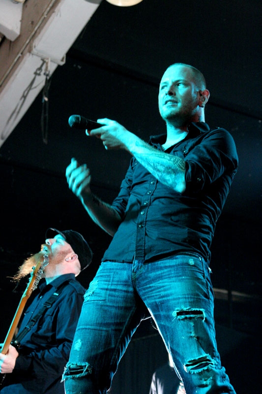 Vortänzer Corey Taylor und seine Jungs. – Stone Sour