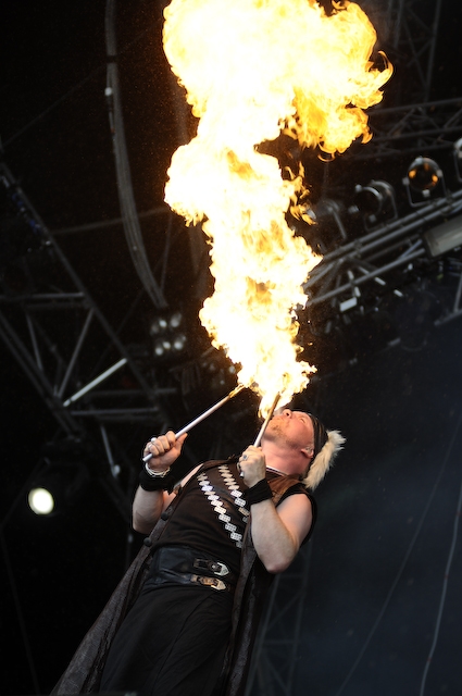 Subway To Sally – Feuer und Flamme beim Nova Rock 2008. – 