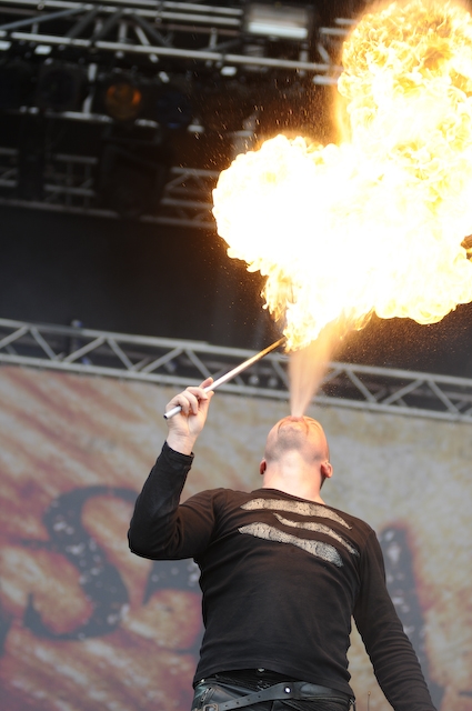 Subway To Sally – Feuer und Flamme beim Nova Rock 2008. – 