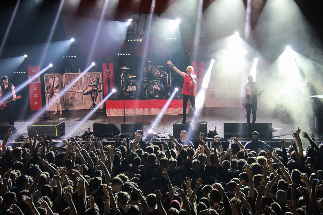 Sum 41 – Ein Haufen guter Laune auf der Punkpop-Party mit Deryck Whibley und Co. in der Hauptstadt. – In der Columbiahalle