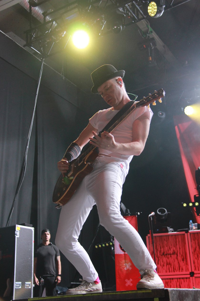 Sum 41 – Ein Haufen guter Laune auf der Punkpop-Party mit Deryck Whibley und Co. in der Hauptstadt. – Tom Thacker.
