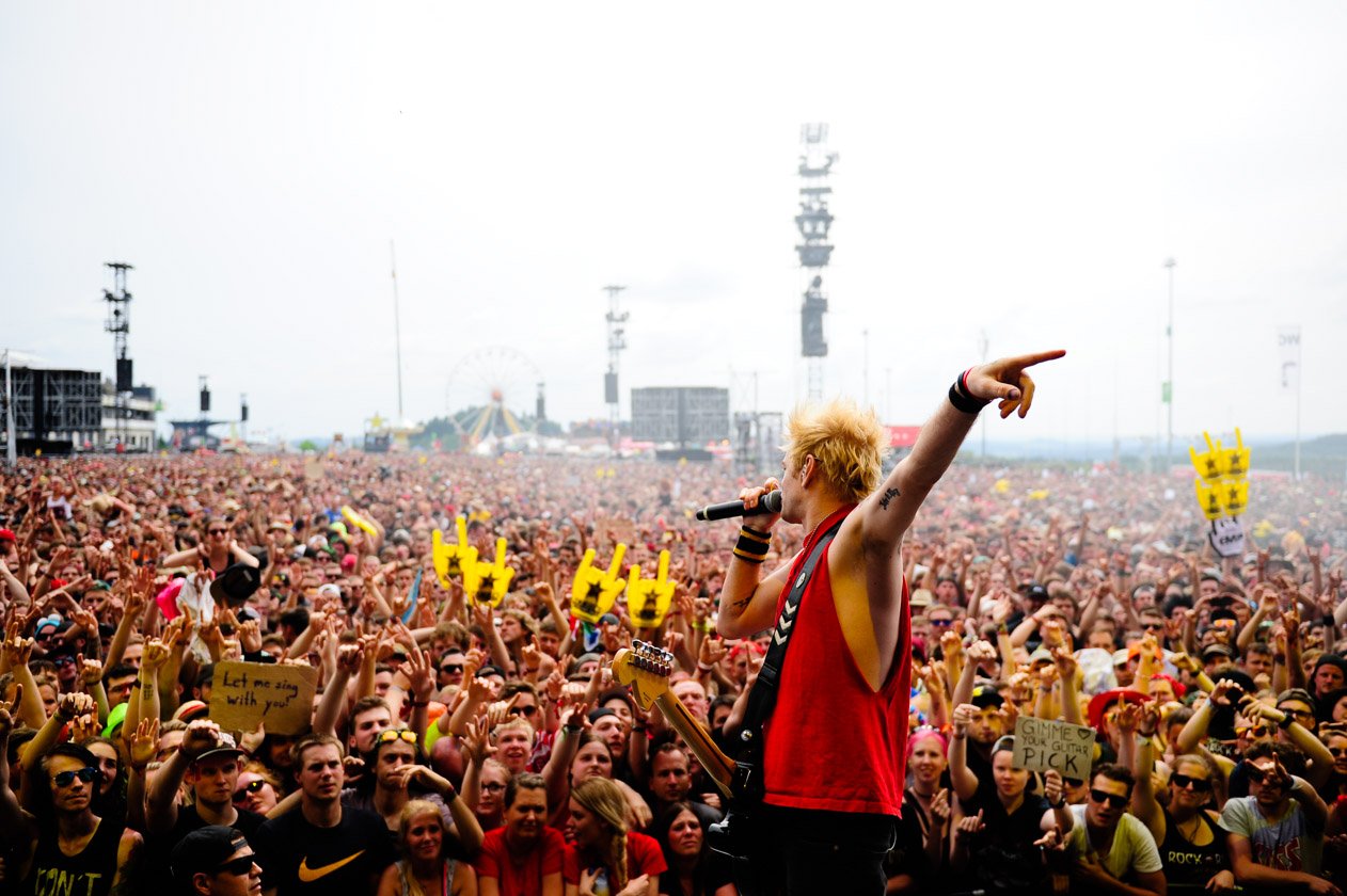 Sum 41 – Deryck Whibley und Co. rockten den Ring. – Sum am Ring.