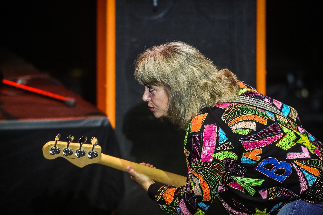 Mit der aktuellen Scheibe "No Control" o tour. – Suzi Quatro.