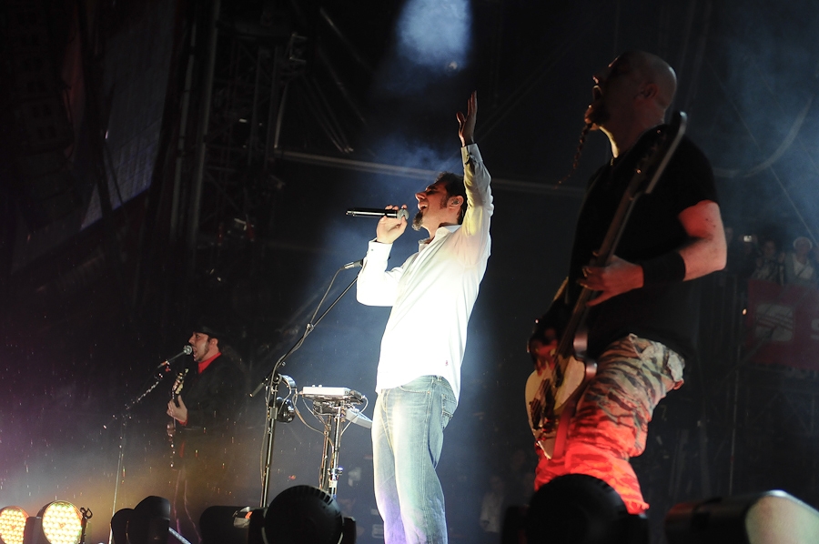 System Of A Down auf dem Headliner-Slot. – System Of A Down bei Rock Am Ring 2011.