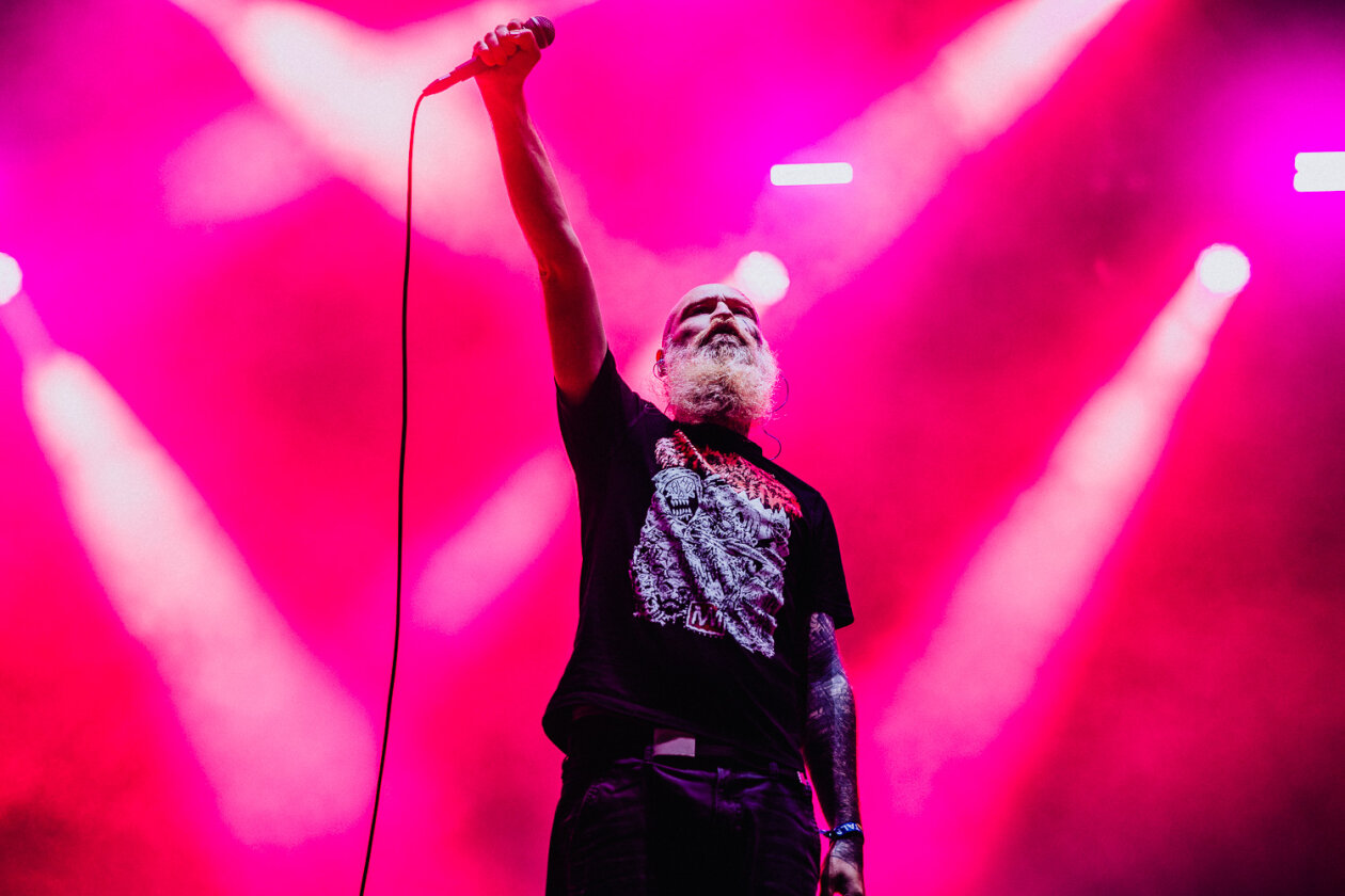 Begeisterten die Orbit Stage am Samstag: Punkrock aus Bremen. – Team Scheisse.