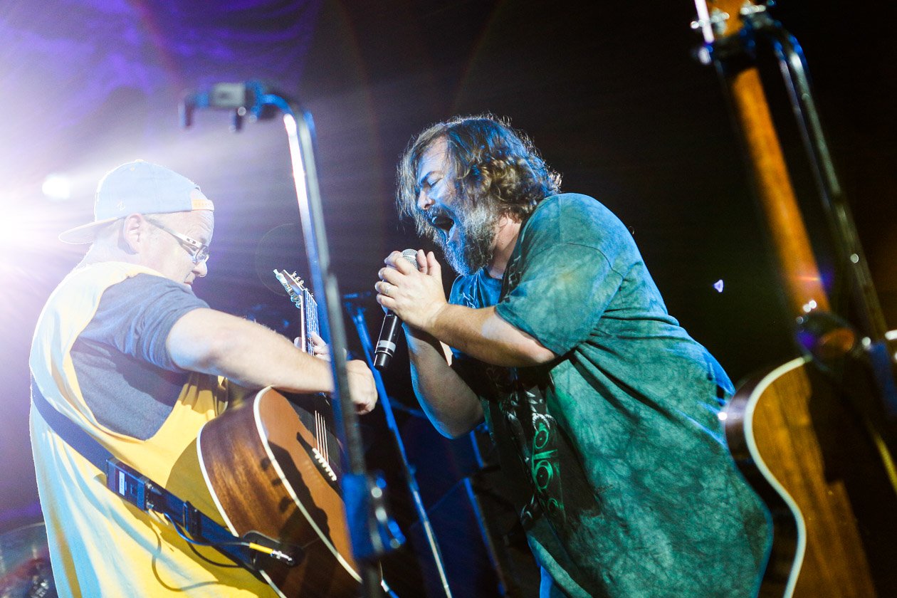 Jack Black und Kyle Gass - die heimlichen Ring-Headliner. – Tenacious D.