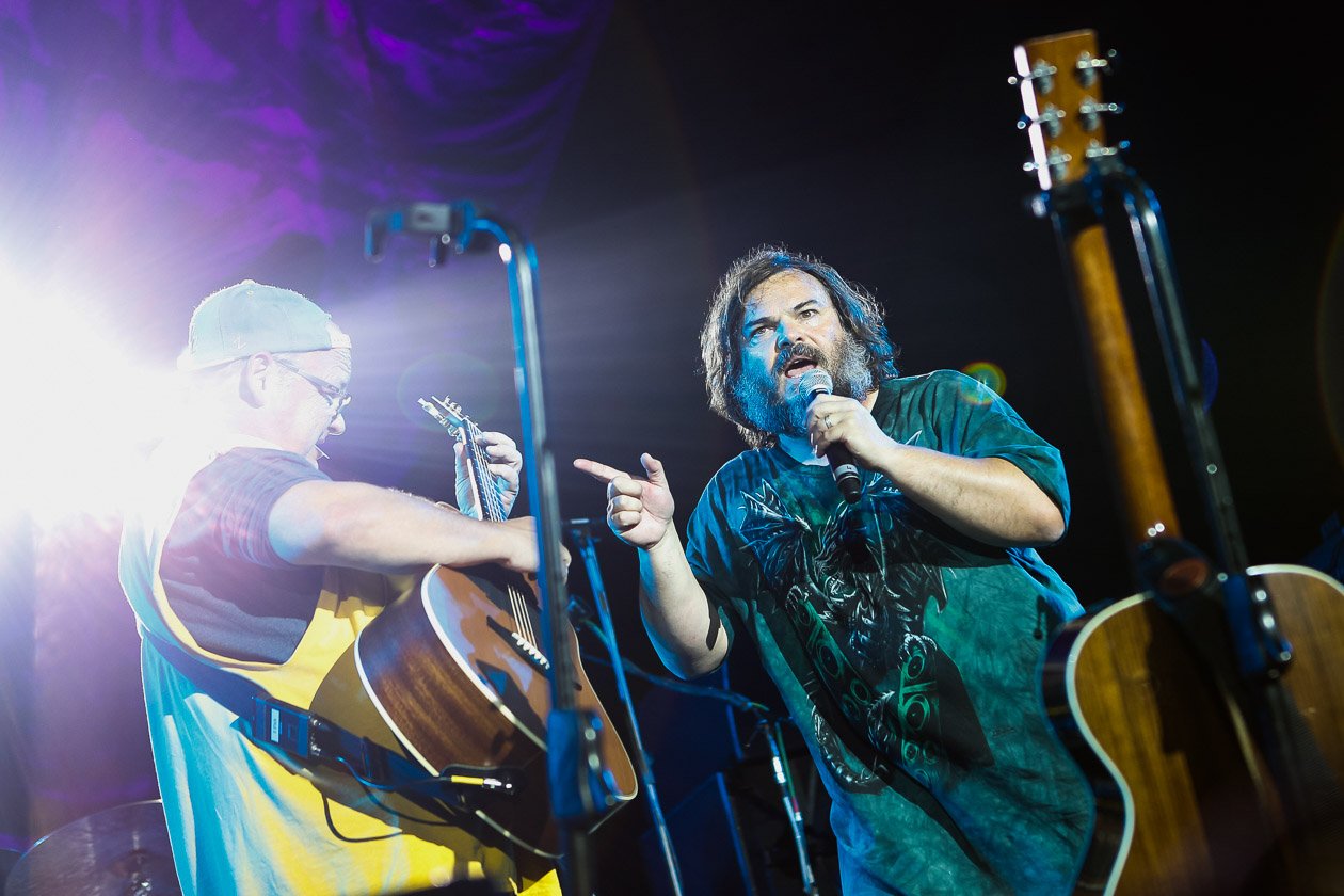 Jack Black und Kyle Gass - die heimlichen Ring-Headliner. – Tenacious D.