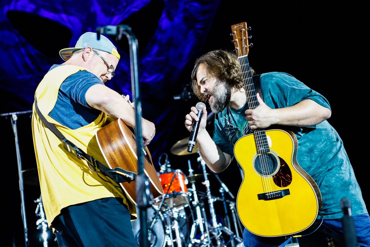 Tenacious D – Jack Black und Kyle Gass - die heimlichen Ring-Headliner. – ... The D.