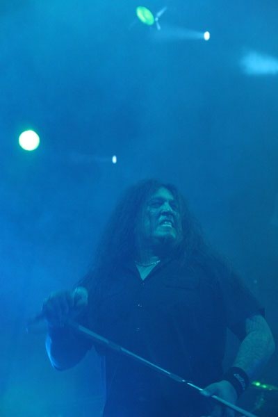 Auch ohne ihren Leadgitarristen sind Testament eine Macht. – 
