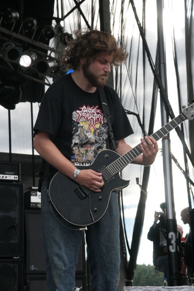 The Black Dahlia Murder – Die Amis wüten auf der Pain Stage nach allen Regeln der Kunst. – 