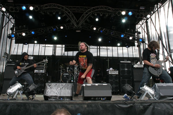 The Black Dahlia Murder – Die Amis wüten auf der Pain Stage nach allen Regeln der Kunst. – 