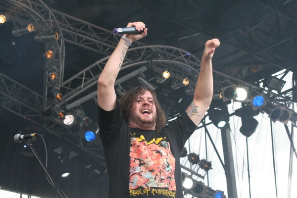 The Black Dahlia Murder – Die Amis wüten auf der Pain Stage nach allen Regeln der Kunst. – 