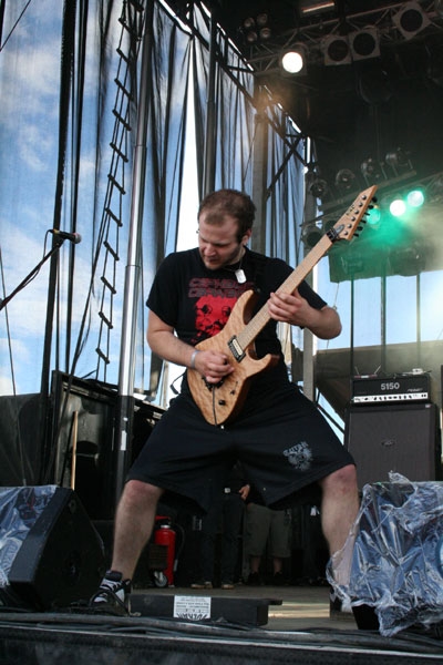 The Black Dahlia Murder – Die Amis wüten auf der Pain Stage nach allen Regeln der Kunst. – 