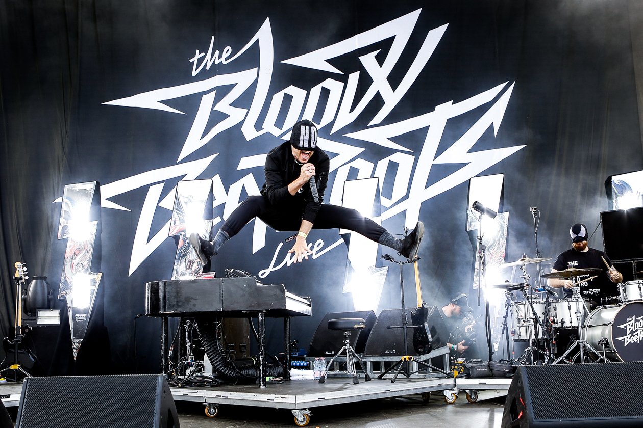 Die Italiener mischten den Ring auf. – The Bloody Beetroots.