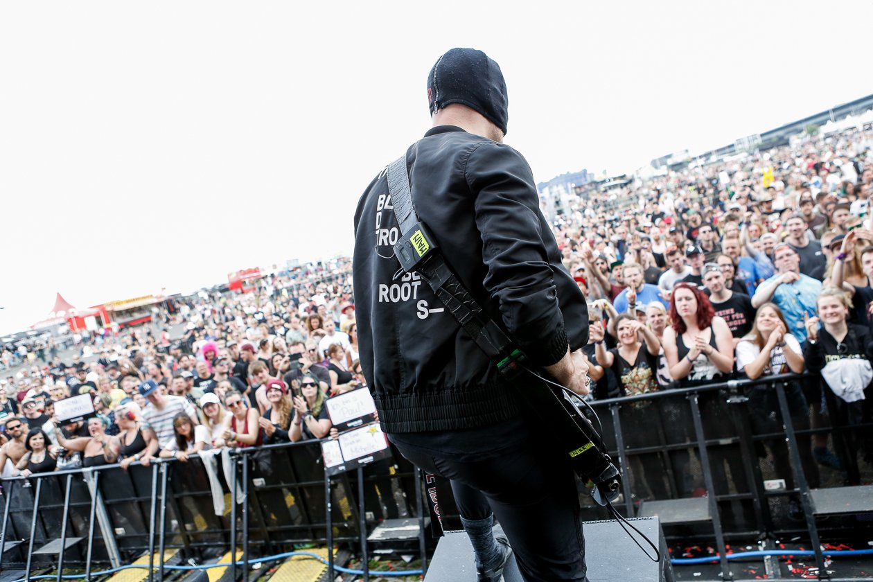 Die Italiener mischten den Ring auf. – The Bloody Beetroots.
