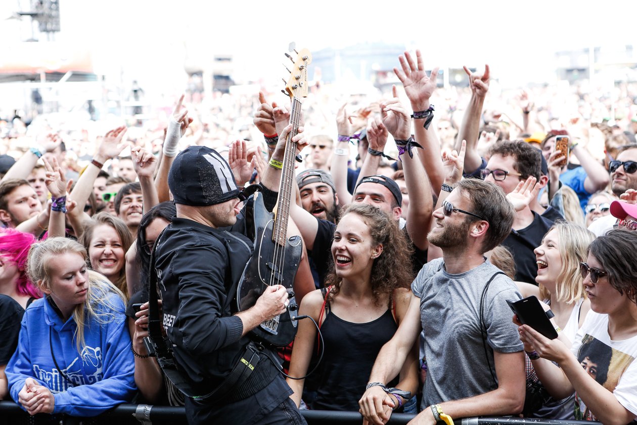 Die Italiener mischten den Ring auf. – The Bloody Beetroots.