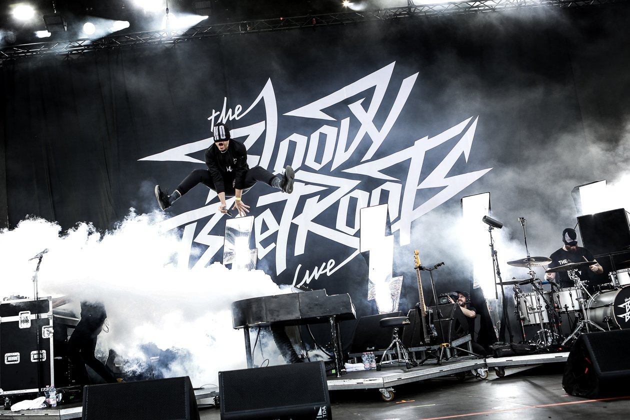 Die Italiener mischten den Ring auf. – The Bloody Beetroots.