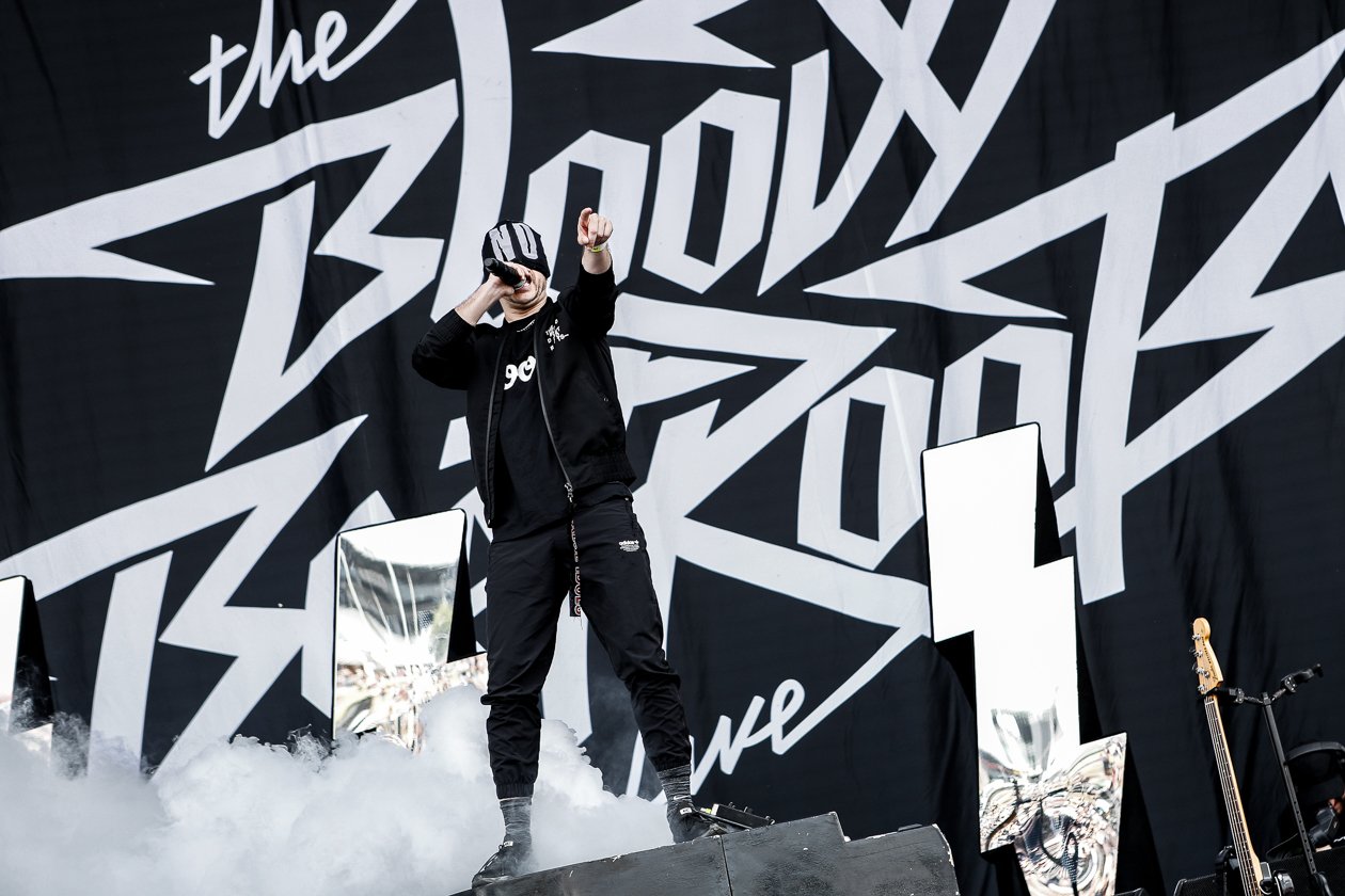 Die Italiener mischten den Ring auf. – The Bloody Beetroots.