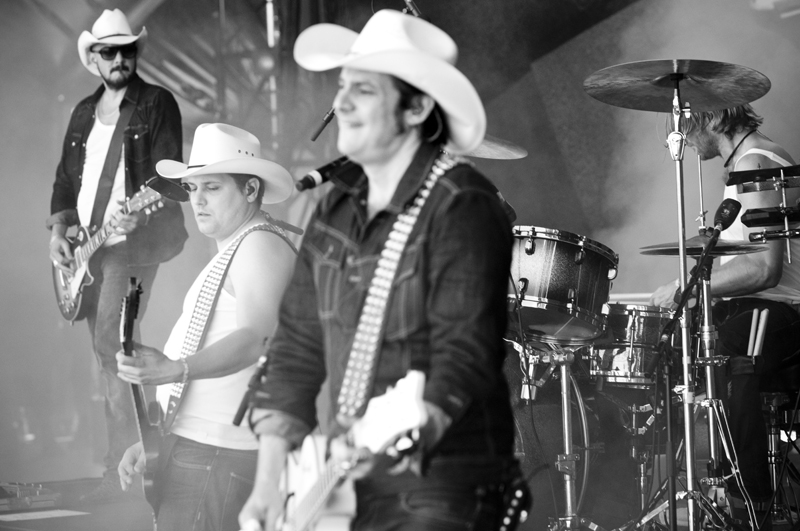 Mit den Berlinern auf der Bühne. – The BossHoss.