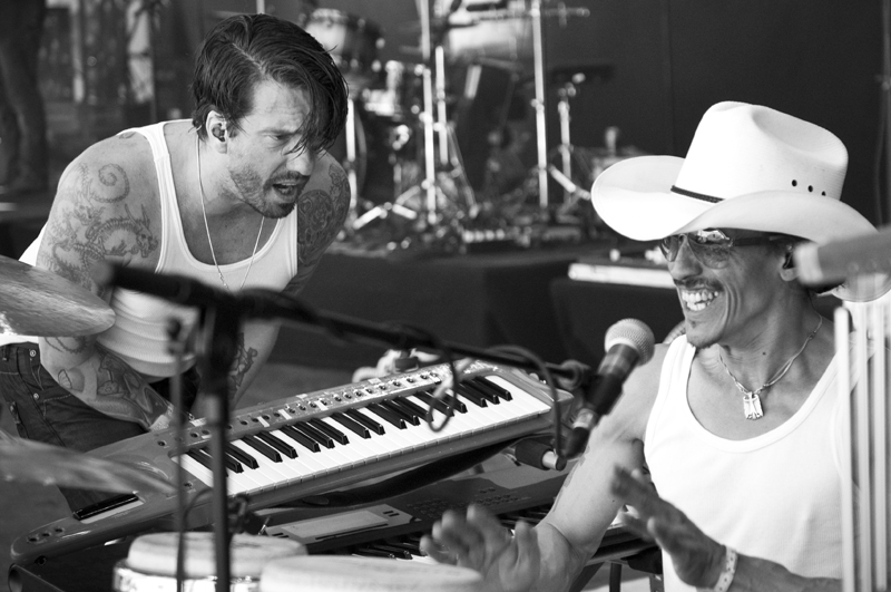 The BossHoss – Mit den Berlinern auf der Bühne. – Und da schon wieder.