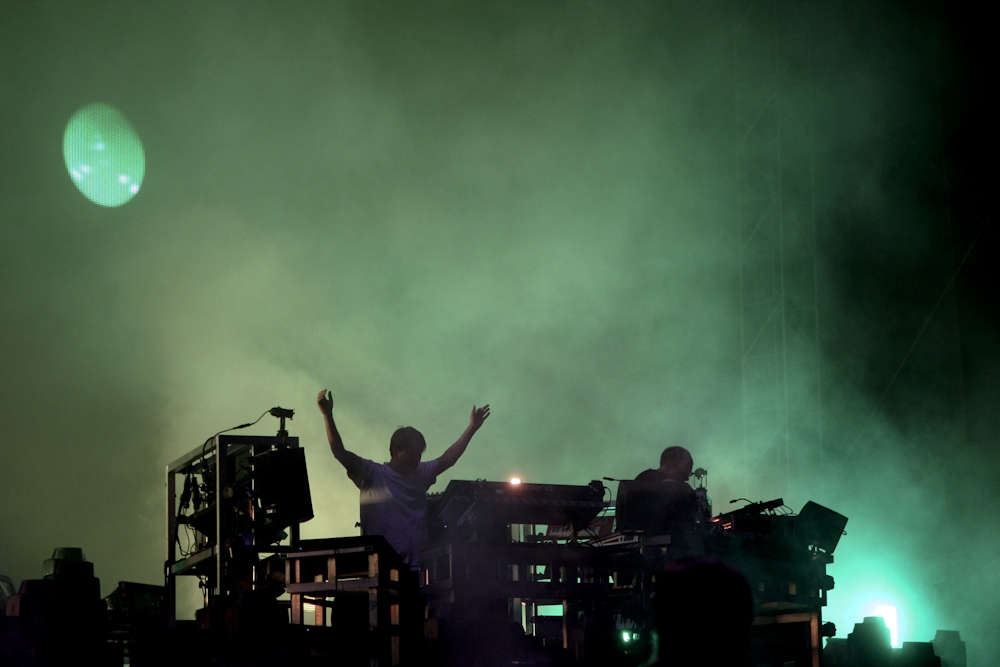 The Chemical Brothers – Die beiden Briten als Headliner in St. Pölten. – ... gingen mit.