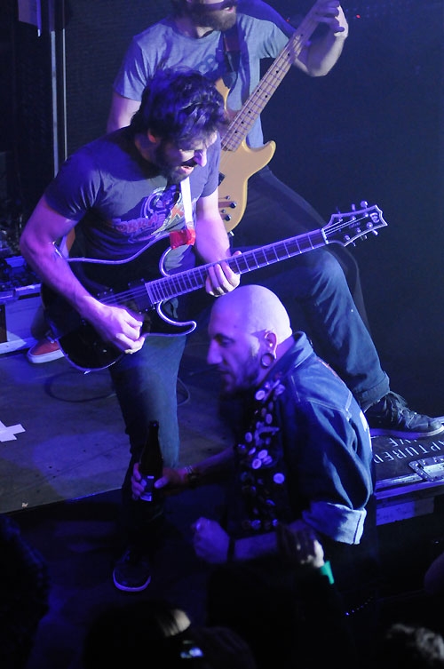 The Dillinger Escape Plan – Im Mascotte zeigten die Amis keine Gnade. – An der Frontlinie.