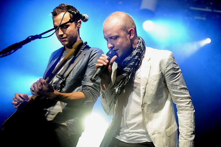 The Fray 2009 live in der Essigfabrik. – The Fray verwöhnten ihr Publikum ...