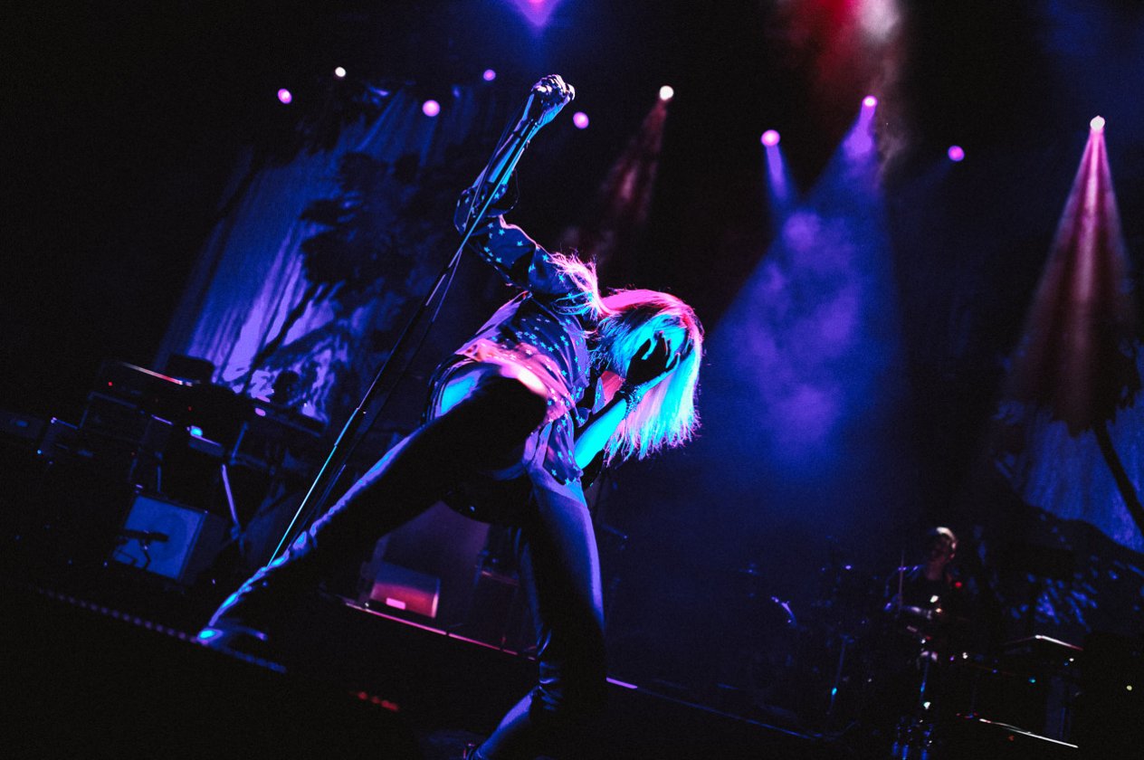 Alison Mosshart, Jamie Hince und Co. beim Abstecher in die Schweiz. – The Kills.