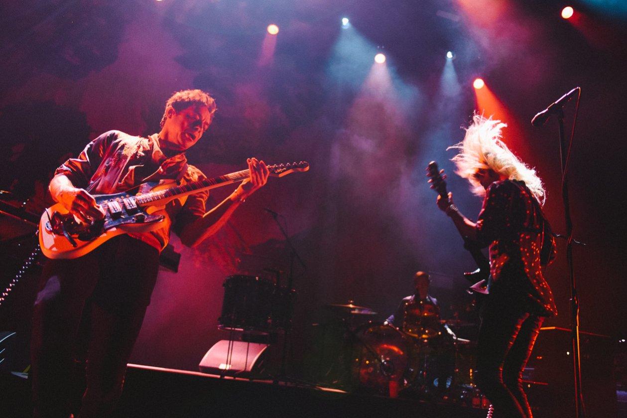 Alison Mosshart, Jamie Hince und Co. beim Abstecher in die Schweiz. – The Kills.