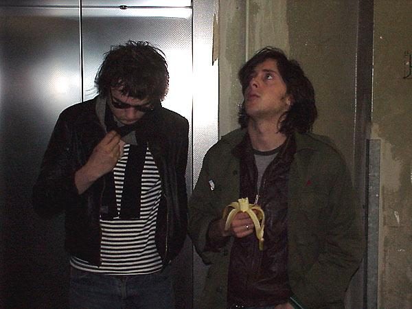 The Libertines – Müde Jungs vor dem Konzert. – 