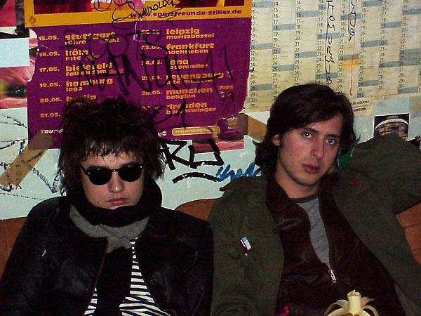 The Libertines – Müde Jungs vor dem Konzert. – 