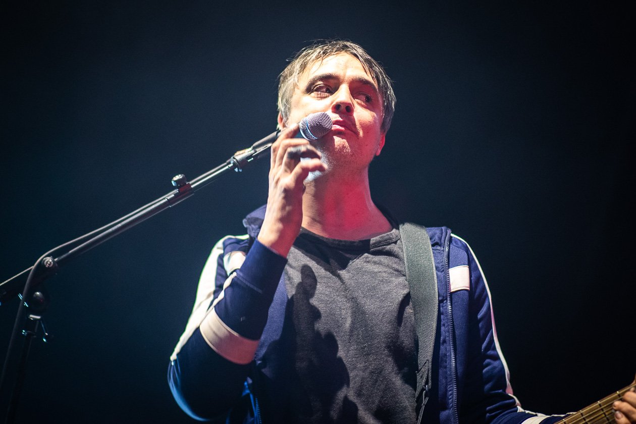 Pete Doherty, Carl Barât, John Hassall und Gary Powell live. – The Libertines.