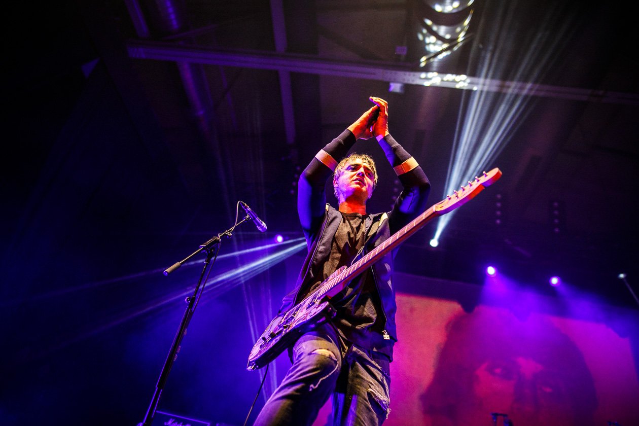 Pete Doherty, Carl Barât, John Hassall und Gary Powell live. – The Libertines.