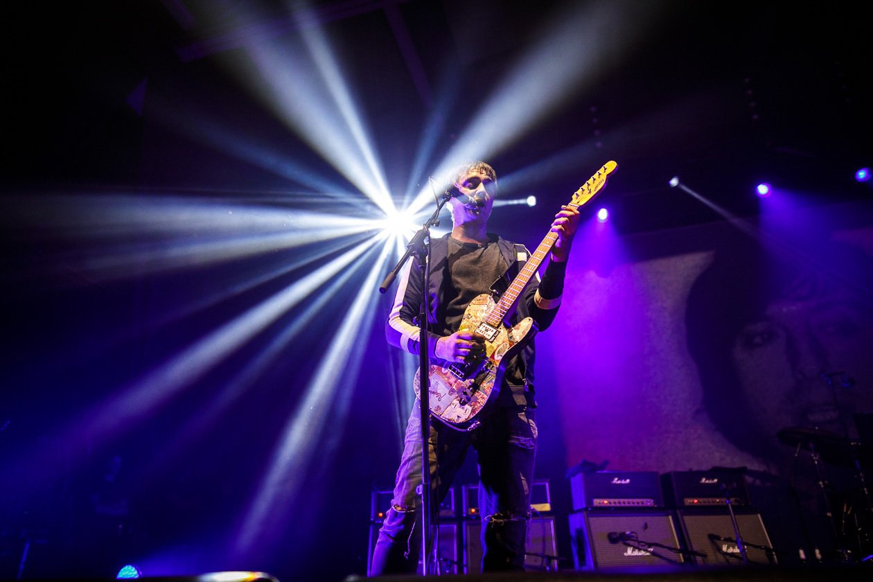 Pete Doherty, Carl Barât, John Hassall und Gary Powell live. – The Libertines.