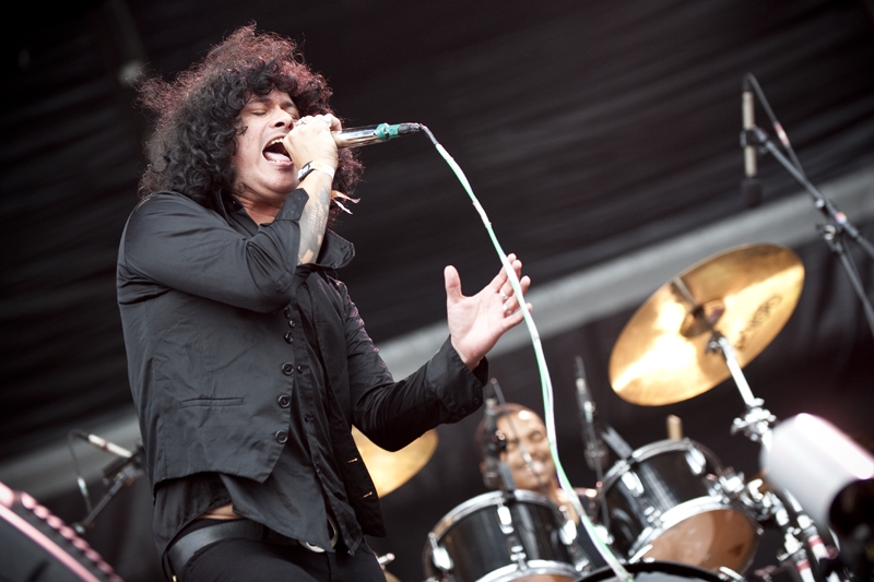 The Mars Volta – In einer eigenen Liga unterwegs. – Cedric und Drummer Deantoni Parks.