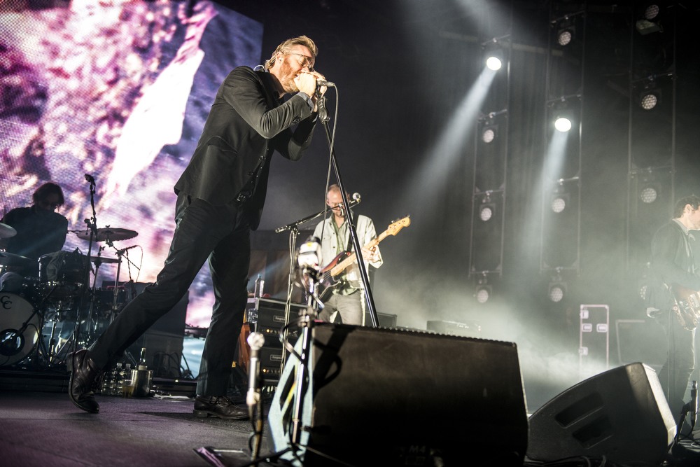 The National live in der Mitsubishi Electric Halle. – The National