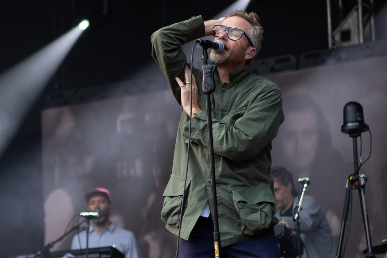 Wenn Matt Berninger und Bandkollegen die Bühne betreten, sind die Indie-Fanreihen fest geschlossen. – The National.