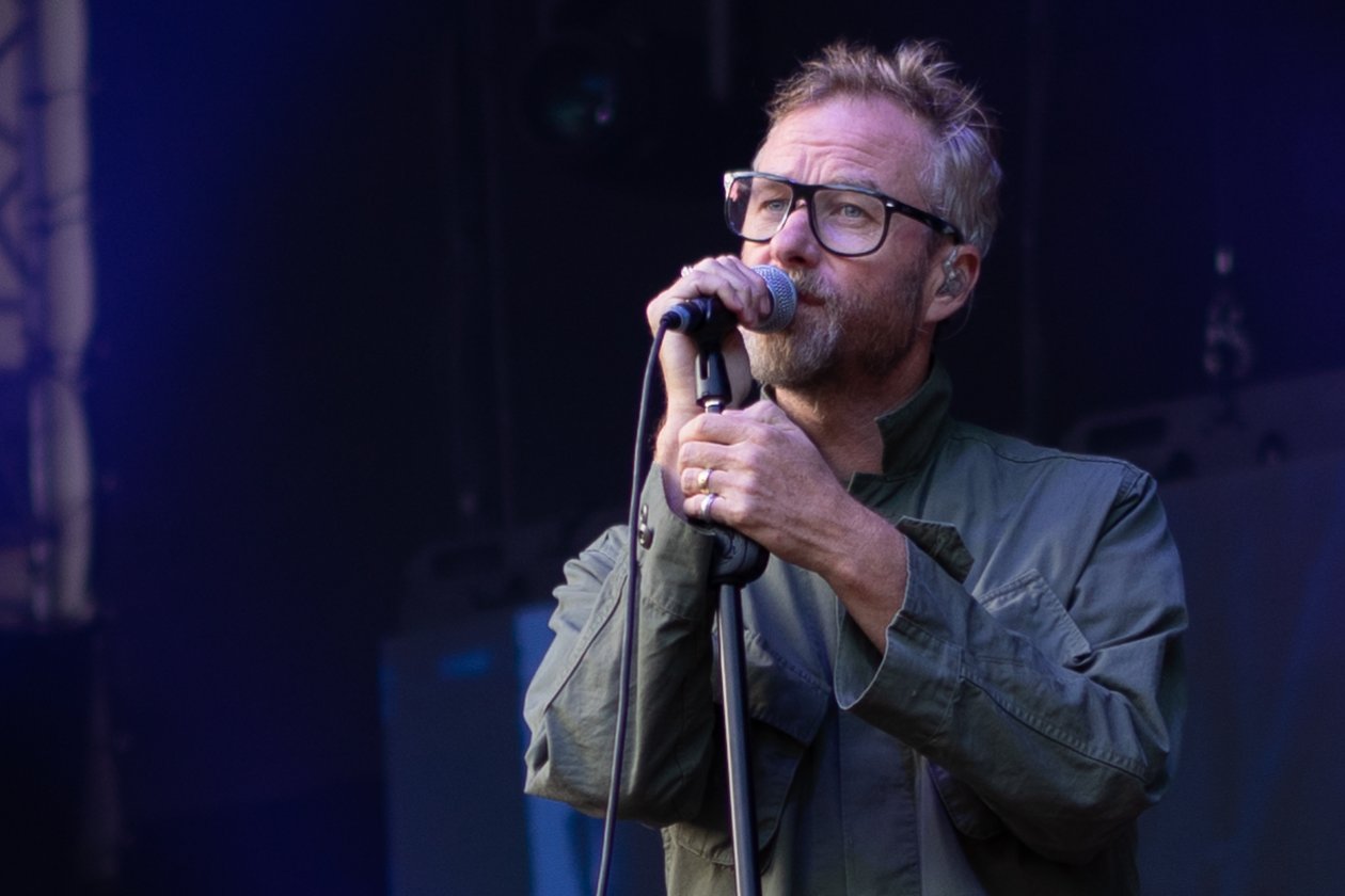 Wenn Matt Berninger und Bandkollegen die Bühne betreten, sind die Indie-Fanreihen fest geschlossen. – The National.