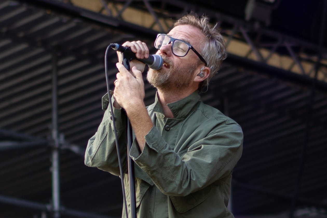 Wenn Matt Berninger und Bandkollegen die Bühne betreten, sind die Indie-Fanreihen fest geschlossen. – The National.