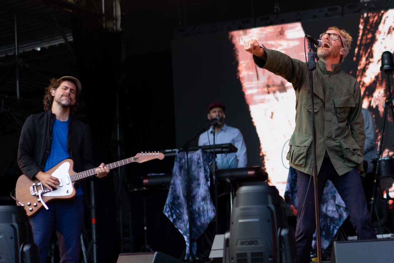 Wenn Matt Berninger und Bandkollegen die Bühne betreten, sind die Indie-Fanreihen fest geschlossen. – The National.