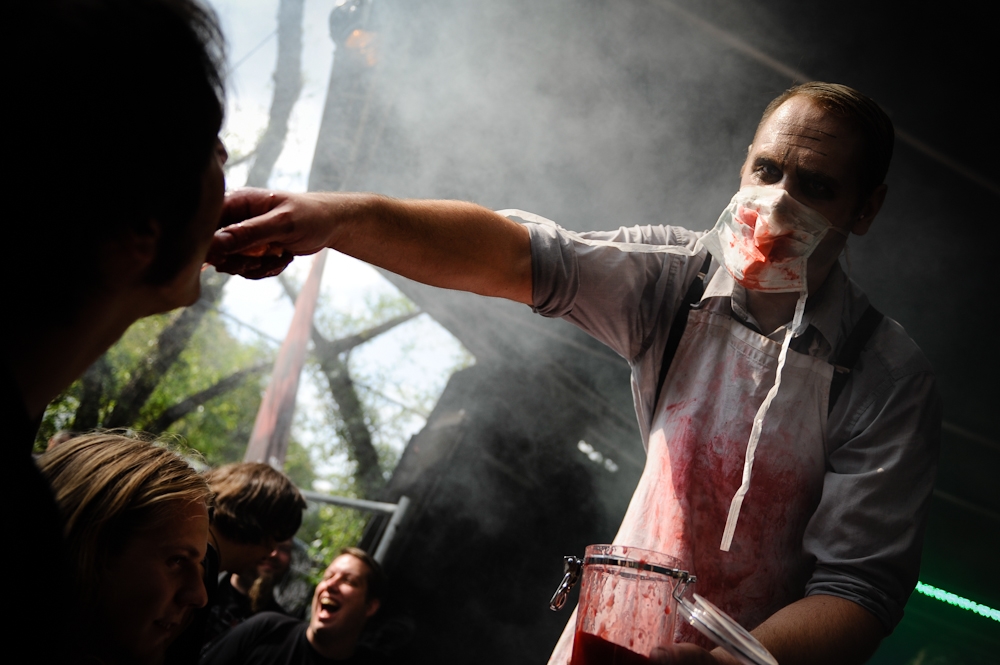 The Other live beim  Baden im Blut 2011 in Lörrach – Zombies brauchen Nahrung