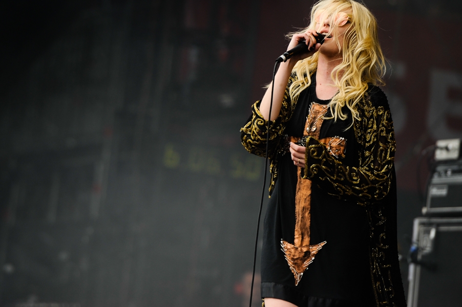 The Pretty Reckless – Frontgirl Taylor Momsen und Band in full effect. – Taylor.