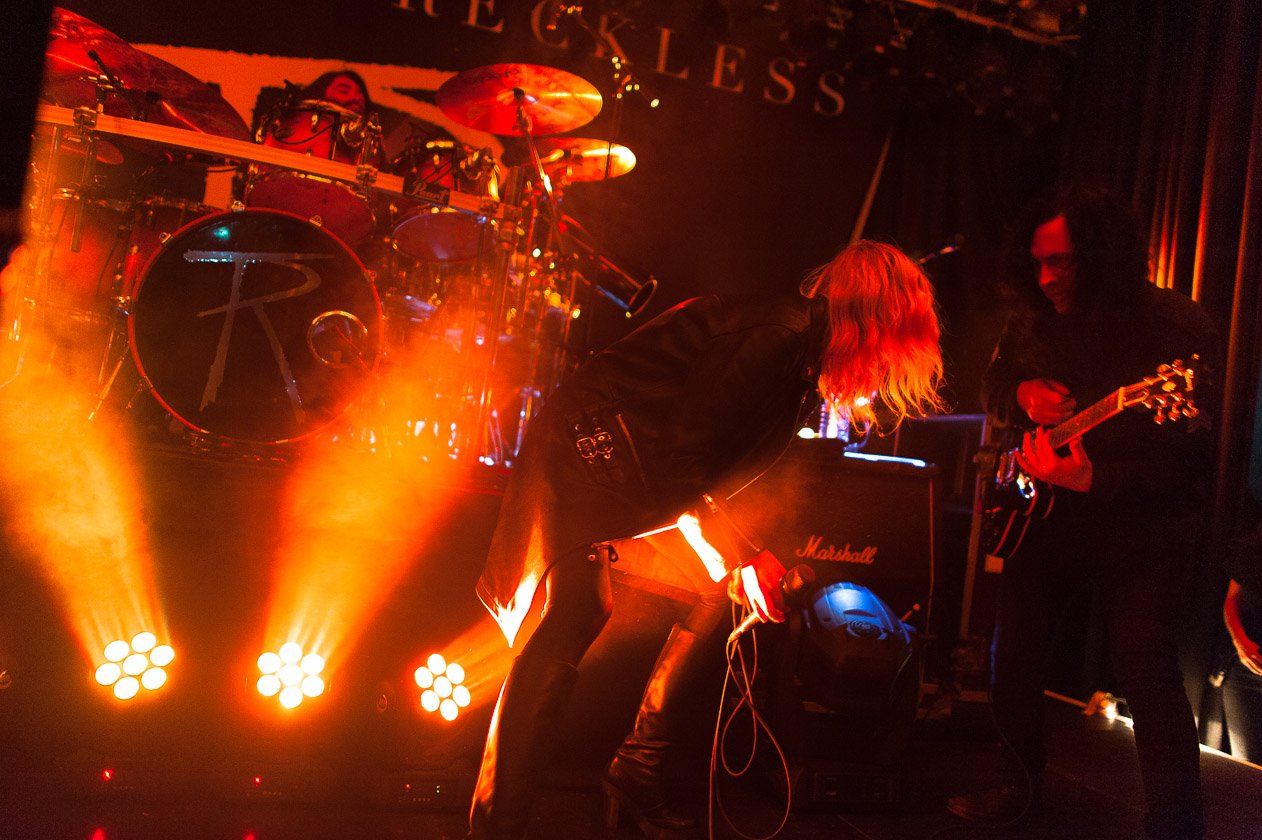 Taylor Momsen und ihre Mannschaft beim Abstecher am Zürichsee. – The Pretty Reckless.