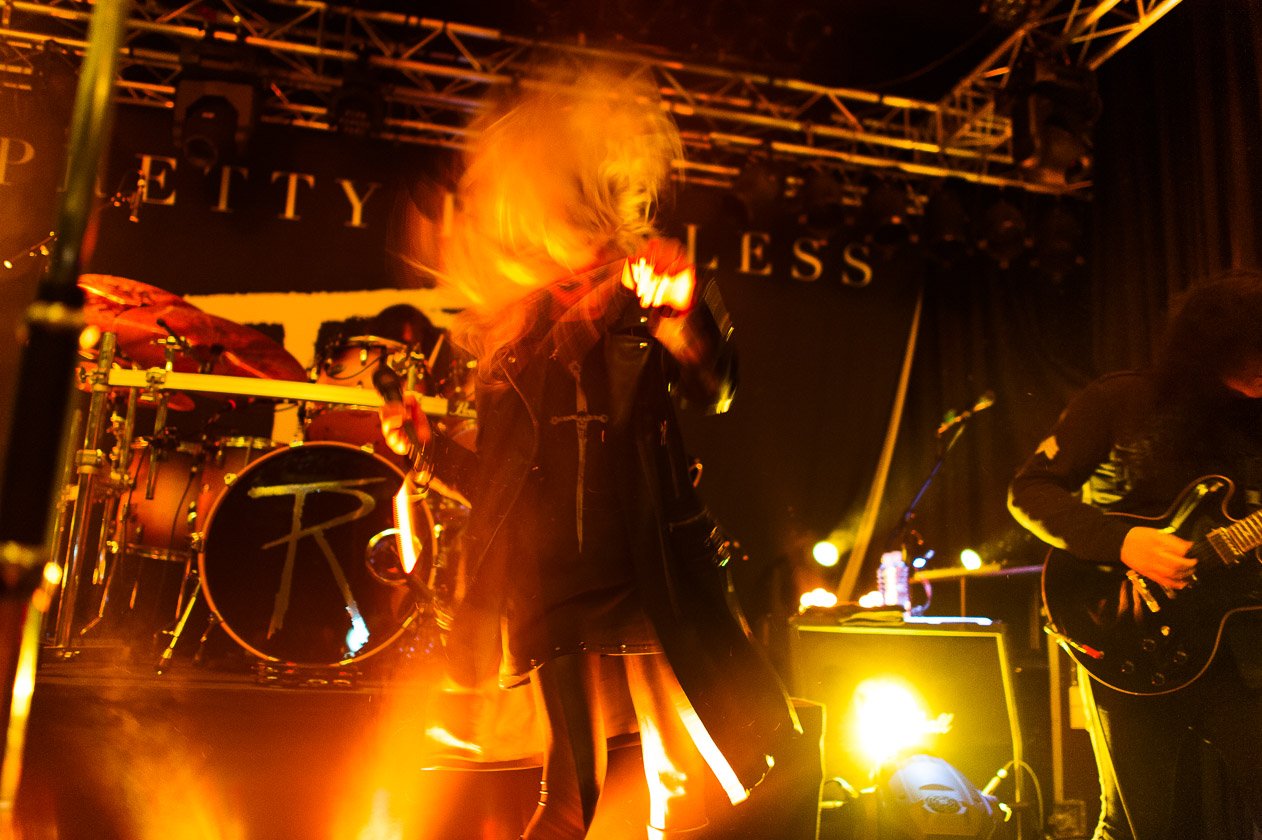 The Pretty Reckless – Taylor Momsen und ihre Mannschaft beim Abstecher am Zürichsee. – Im Dynamo.