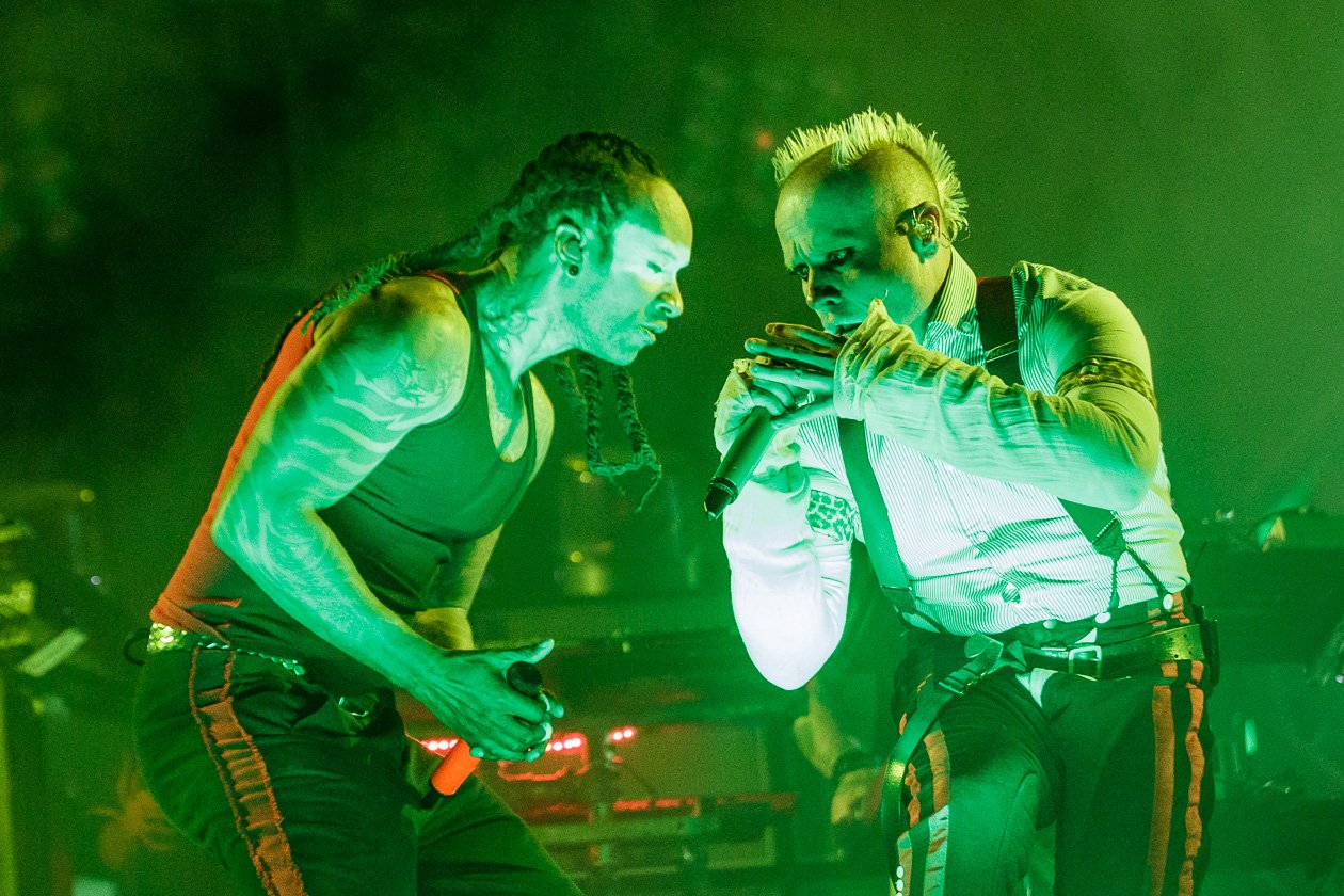 Am Festivalsamstag on stage and on fire! – The Prodigy.