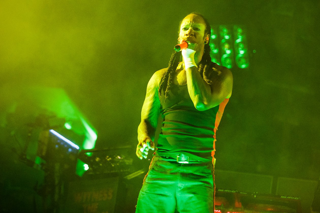 Am Festivalsamstag on stage and on fire! – The Prodigy.