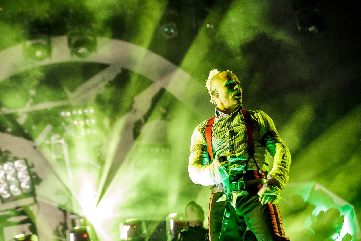 Am Festivalsamstag on stage and on fire! – The Prodigy.