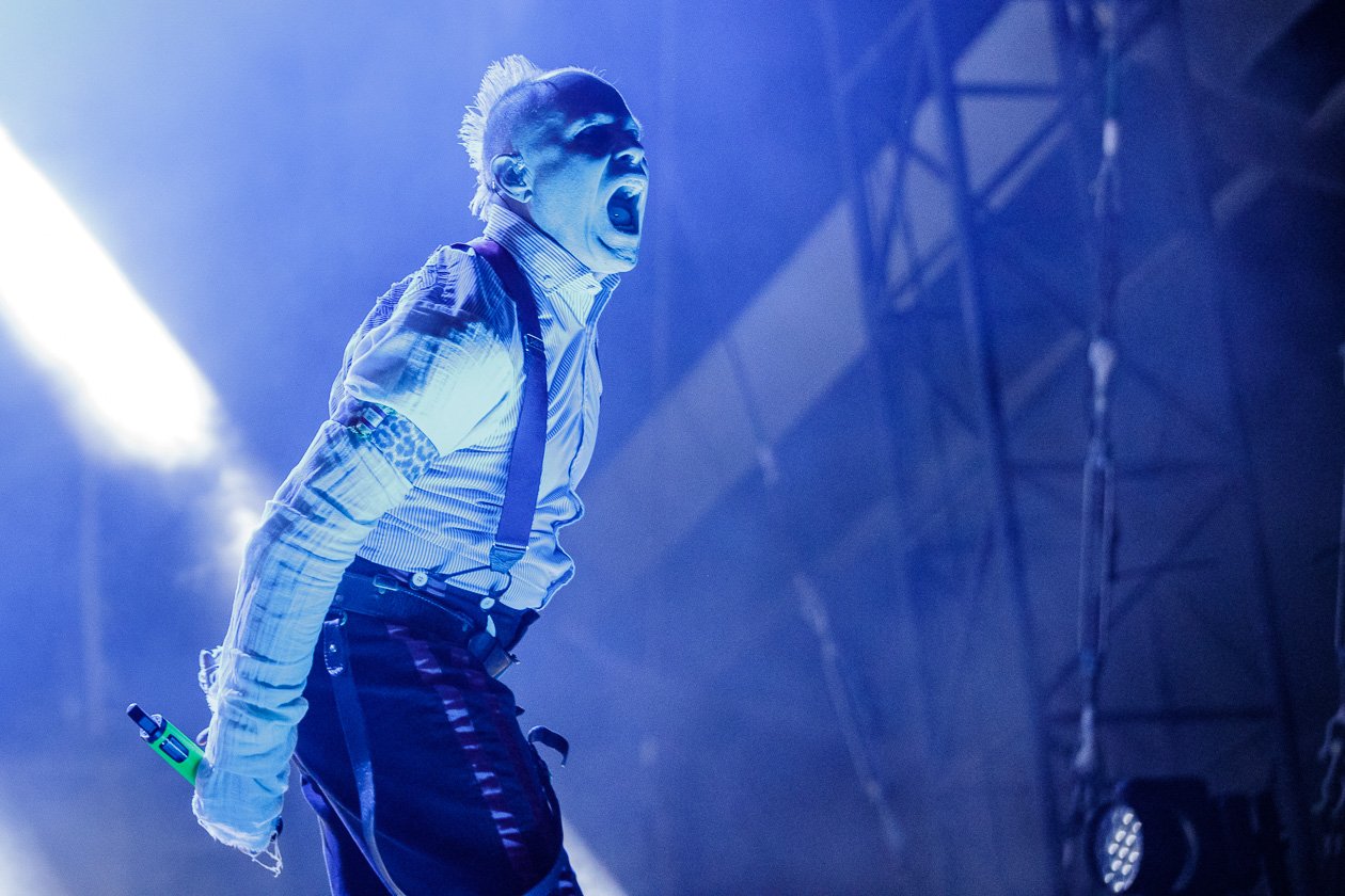 Am Festivalsamstag on stage and on fire! – The Prodigy.